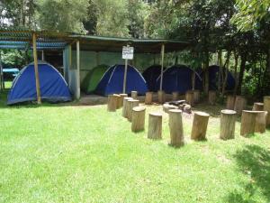 Zahrada ubytování SOFA CAMP Naivasha