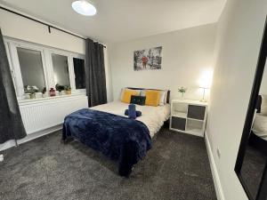 Postel nebo postele na pokoji v ubytování Modern 3 Bed near ExCel-Big Ben