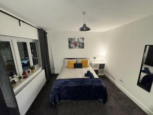 Postel nebo postele na pokoji v ubytování Modern 3 Bed near ExCel-Big Ben