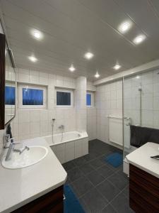 Ένα μπάνιο στο Pomarico Room