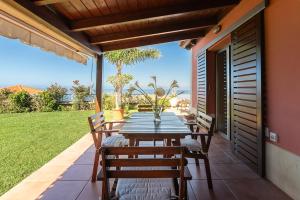 Μπαλκόνι ή βεράντα στο Villa en el Norte de Tenerife