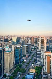 Nespecifikovaný výhled na destinaci São Paulo nebo výhled na město při pohledu z hotelu