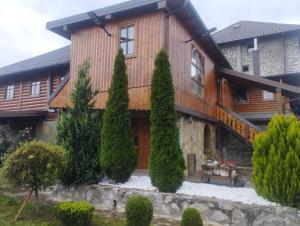 Budova, kde se bed and breakfast nachází