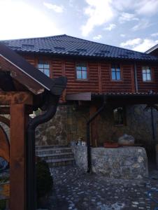 Budova, kde se bed and breakfast nachází