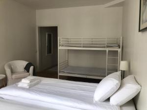 Postel nebo postele na pokoji v ubytování CentRum Turistlogi