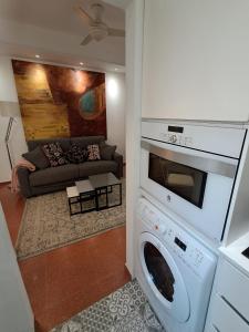 A seating area at Old Town, City Center Apartment Premium with PARKING