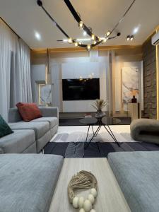 TV a/nebo společenská místnost v ubytování I bed