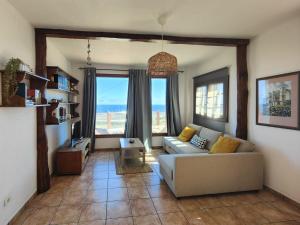Χώρος καθιστικού στο Casa QUILI