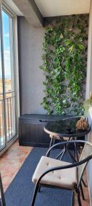 A balcony or terrace at Apartman Riva