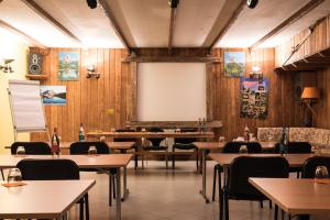 Konferenční prostory v ubytování Albergo Boule de Neige