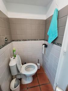 Koupelna v ubytování Ti Mabouya Appartement Saint François