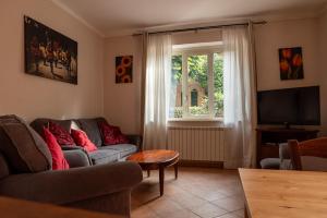 Χώρος καθιστικού στο Casa Lilla Acquasparta Apartment