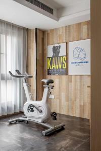 Fitness centrum a/nebo fitness zařízení v ubytování OneJasper Horizon Hotel