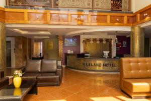 Vstupní hala nebo recepce v ubytování Maxland Hotel + 37 fotografií