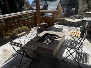 Balkón nebo terasa v ubytování 富士山を望むプレミアムヴィラ Borealis BBQ設備有