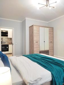 Η κουζίνα ή μικρή κουζίνα στο Qonaq Apartments 4YOU 191 +16 φωτογραφίες