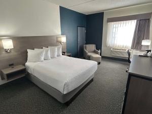 Postel nebo postele na pokoji v ubytování Best Western Bolingbrook Hotel