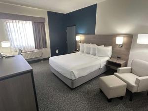 Postel nebo postele na pokoji v ubytování Best Western Bolingbrook Hotel