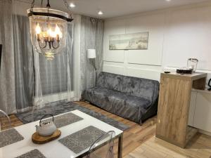 Khu vực ghế ngồi tại Elegance Sopot Gdynia Apartment