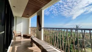 Balkón nebo terasa v ubytování 回長濱會館-原畫日風尚 Sinasera Resort