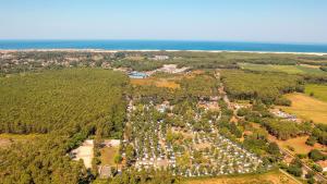 an aerial view of a park near the ocean at Camping Lou Pignada in Messanges +38 photos