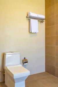 Koupelna v ubytování Mhendo Hotel & Studio Suites