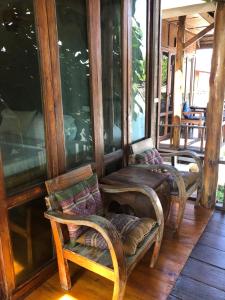 Posezení v ubytování Pai resort pageryaw