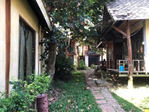 Zahrada ubytování Pai resort pageryaw
