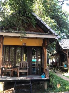 Zahrada ubytování Pai resort pageryaw