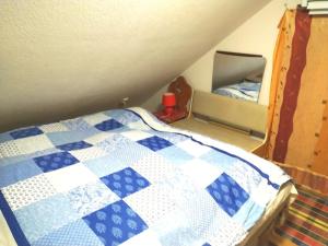 Posteľ alebo postele v izbe v ubytovaní Drevenica Viki 1