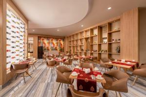 A seating area at Delphin BE Grand Resort