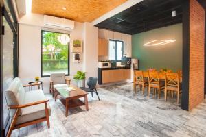 Kuchyň nebo kuchyňský kout v ubytování Green Hot Spring Hotel + 29 fotografií