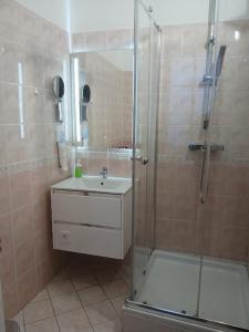 Kúpeľňa v ubytovaní Soda apartman