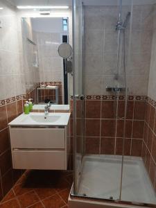Kúpeľňa v ubytovaní Soda apartman