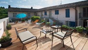 Ban công/sân hiên tại La Rosa nel Borgo - appartamento con garage +4 ảnh