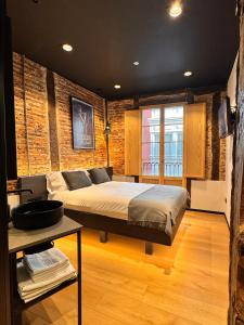 Katil atau katil-katil dalam bilik di Rock&Rooms