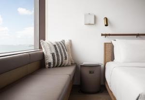 Postel nebo postele na pokoji v ubytování Hotel KVL
