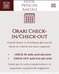 Fotografie z fotogalerie ubytování Hotel PRINCIPE AMEDEO v Římě