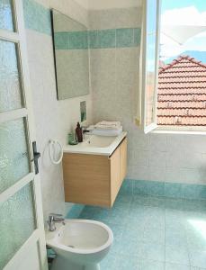 Koupelna v ubytování Casa Rohan