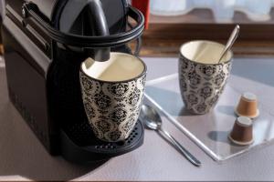 Coffee and tea making facilities at Hotel D - Basel - Fully Renovated 2025