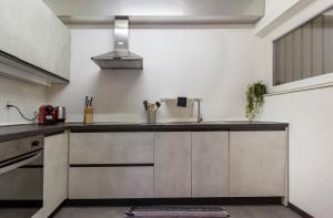 A kitchen or kitchenette at Elegant, Lugano Lake View, pool and private parking