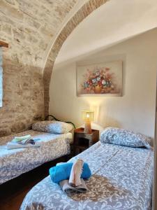 Postel nebo postele na pokoji v ubytování "Il Pollaio" guests house