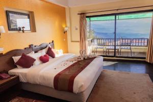 Postel nebo postele na pokoji v ubytování Hotel Chautari pvt ltd
