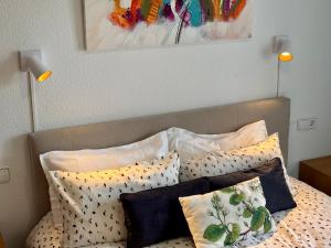 Postel nebo postele na pokoji v ubytování Apartamento Bulevar en Playa Albir