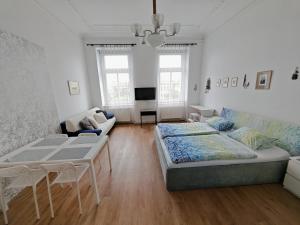Postel nebo postele na pokoji v ubytování Apartments Katarina