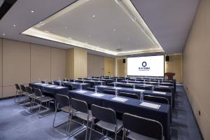 Konferenční prostory v ubytování Starry Sky Garden Hotel Wuhan Hankou Railway Station Zhuyeshan Subway Station Branch