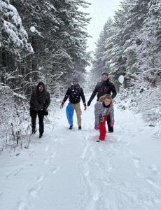 Villa Anemar om vinteren