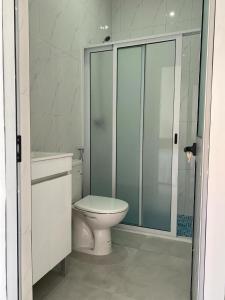 Koupelna v ubytování Laranjinha Rooms