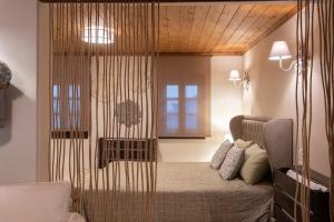 Posezení v ubytování Dandy Villas Tsagkarada - Blue Pansy - Mini Pool