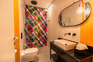 Koupelna v ubytování Canvas Boutique Hotel